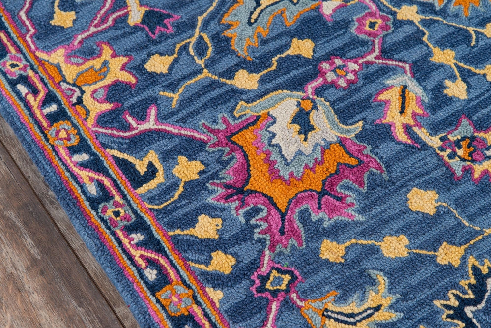 Momeni Ibiza IBI-3 Blue Area Rug - Image 2