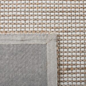 Safavieh Natural Fiber Nfb553A Natural - Ivory Area Rug
